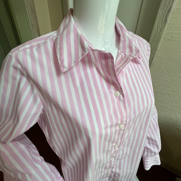 Foxcroft Wrinkle Free Shaped Blouse 14P - Picture 12 of 12